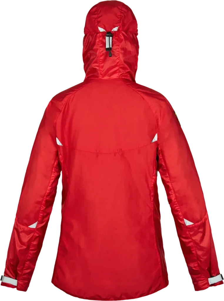 Womens Velez Jacket Fire Womens Waterproof Walking Jacket Back