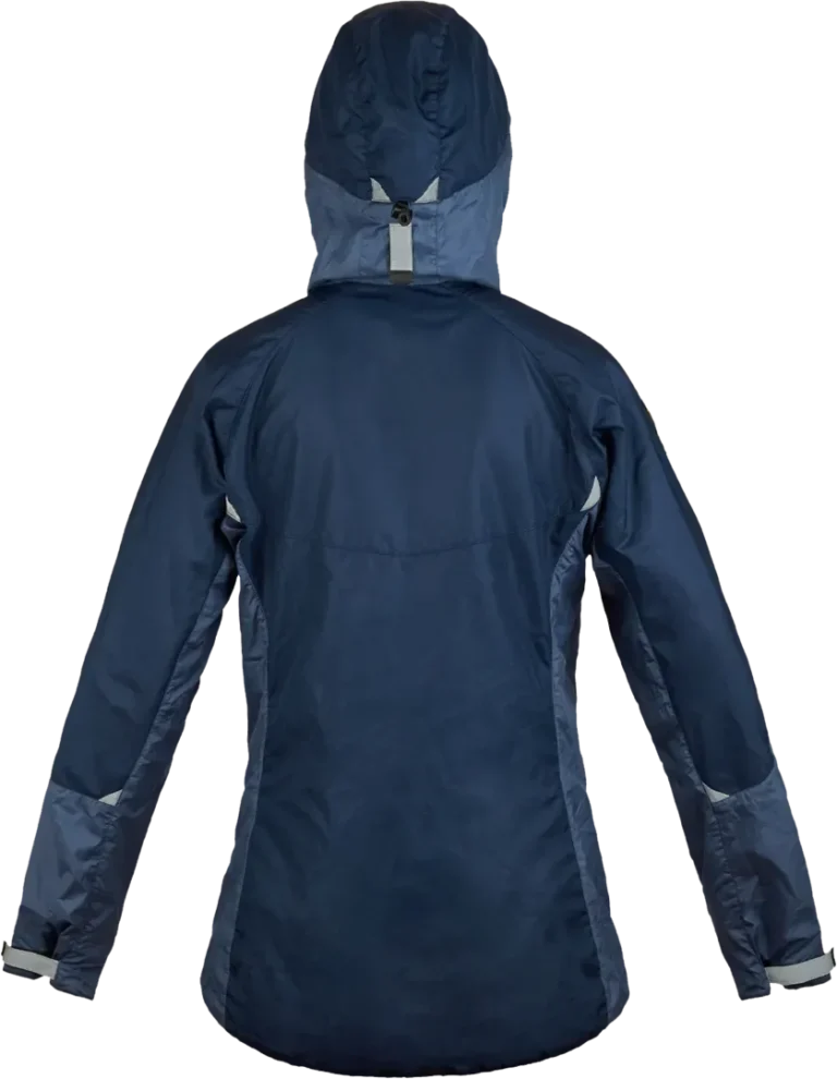 Womens Velez Jacket Midnight Indigo Womens Waterproof Walking Jacket Back