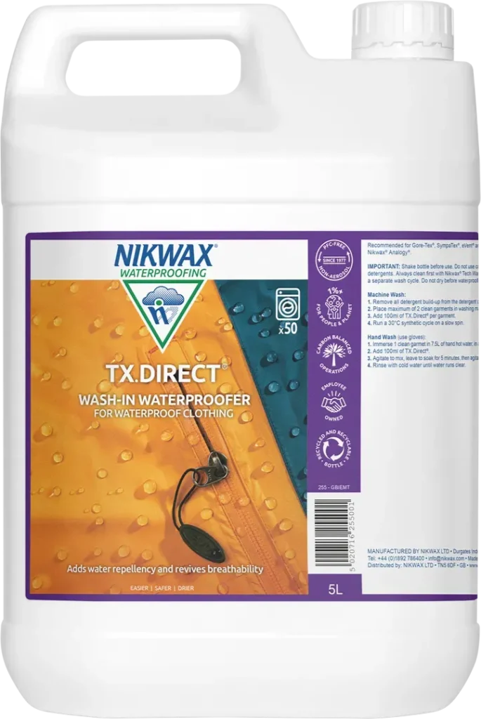 Nikwax TX.Direct Wash-in 5 litres