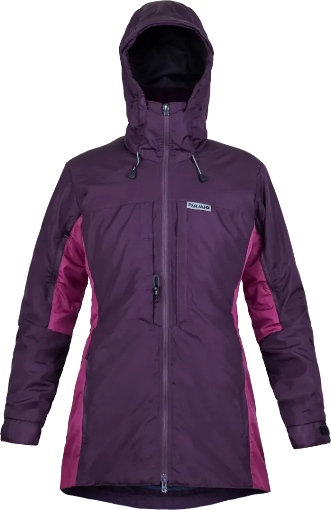 Womens Alta Iii Jacket Elderberry Foxglove Womens Waterproof Hiking Jacket Front