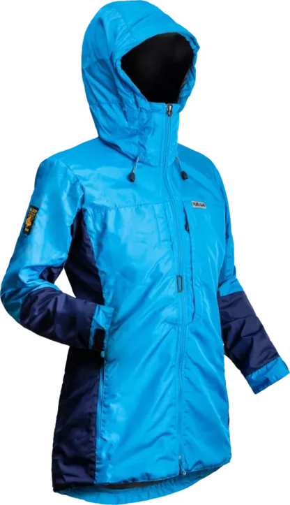 Womens Altaiii Reefblue Womens Waterproof Hiking Jacket Angled