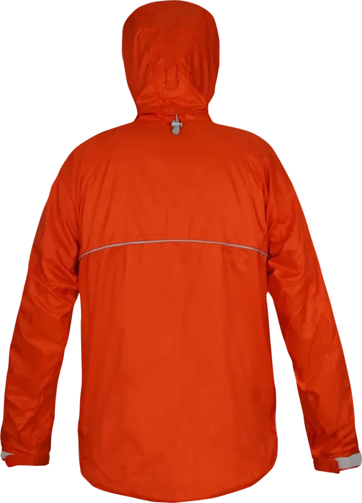 Mens Cycling Smock Paramo Velez Adventure Light In Pumpkin Back