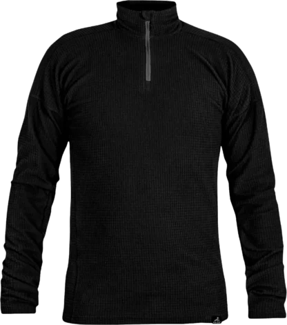 Mens Hiking Technical Baselayer Black Front