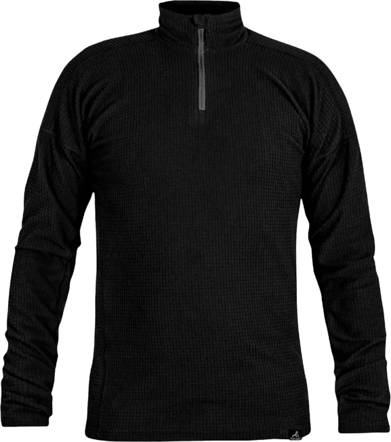 Mens Hiking Technical Baselayer Black Front