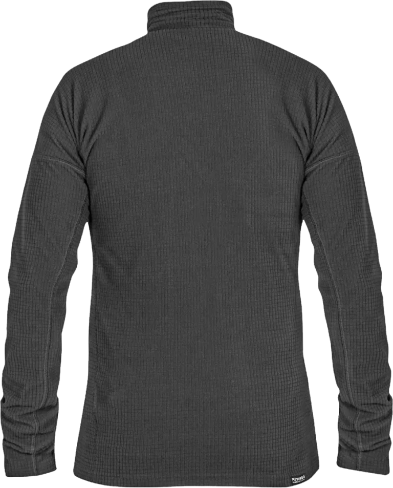 Mens Hiking Technical Baselayer In Dark Grey Back