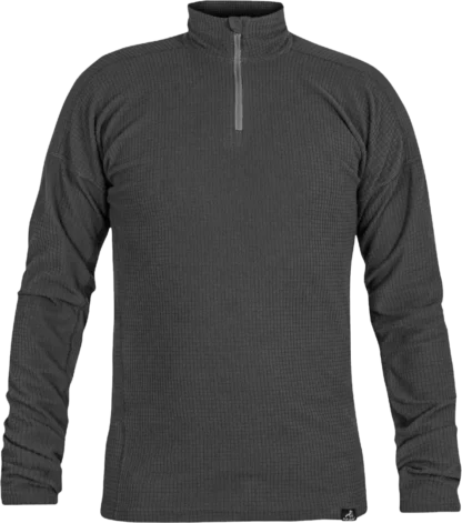 Mens Hiking Technical Baselayer In Dark Grey Front