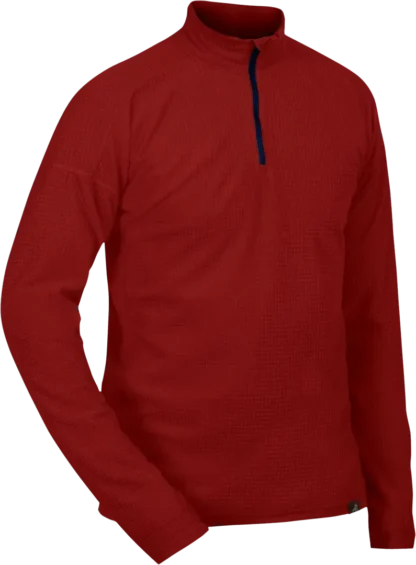 Mens Hiking Technical Baselayer In Fire Angled