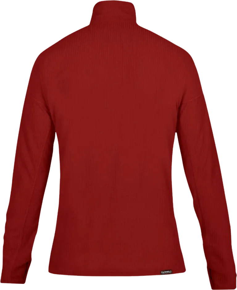 Mens Hiking Technical Baselayer In Fire Back