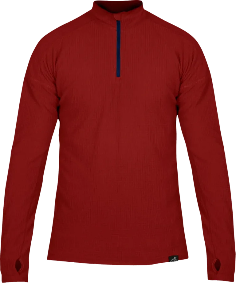 Mens Hiking Technical Baselayer In Fire Front