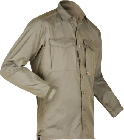 Mens Lightweight Technical Shirt Katmai In Capers Angled