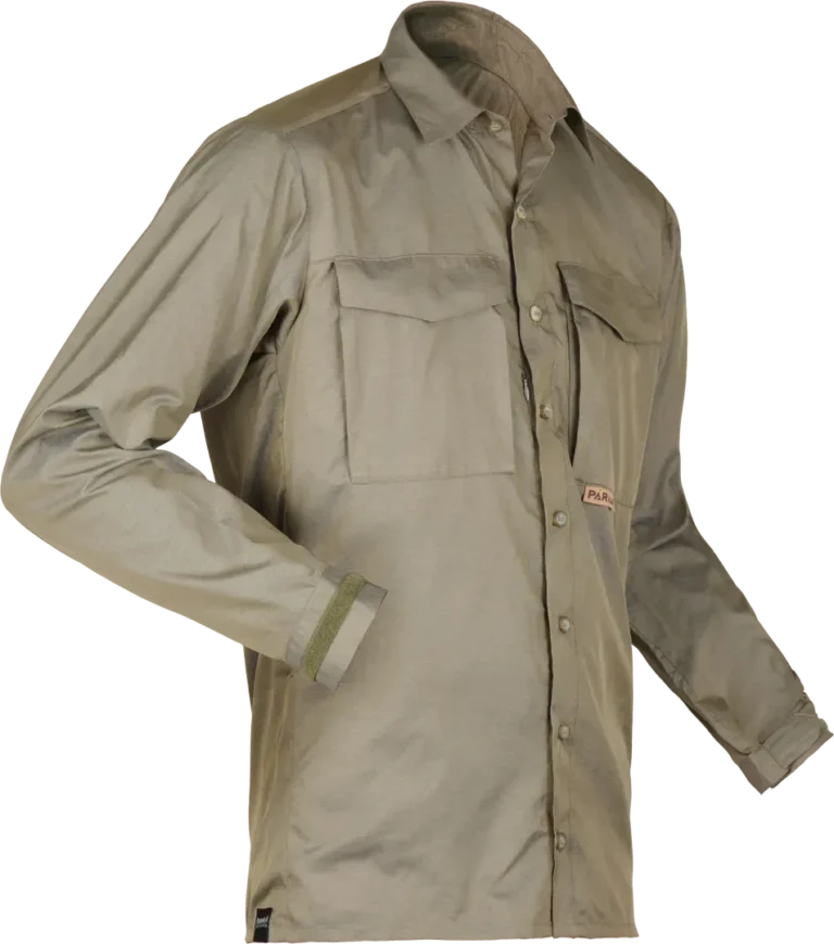 Mens Lightweight Technical Shirt Katmai In Capers Angled