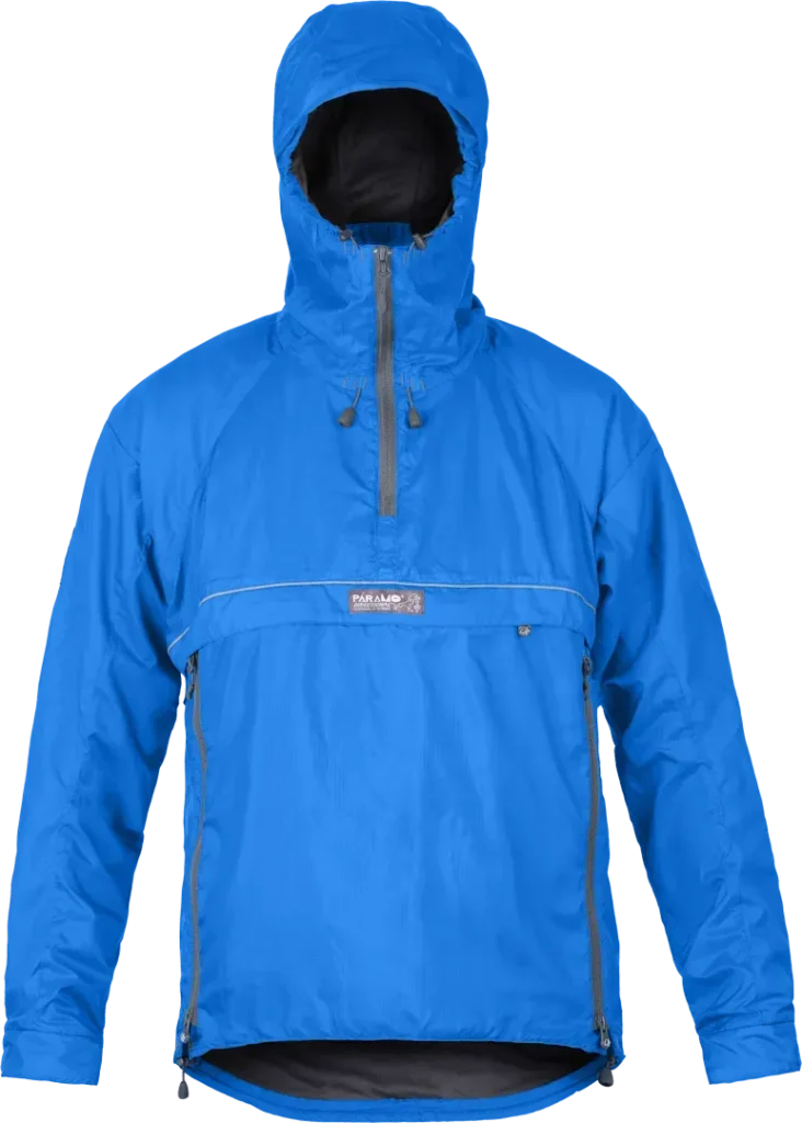 Mens Running Smock Paramo Velez Adventure Light In Reef Blue Front
