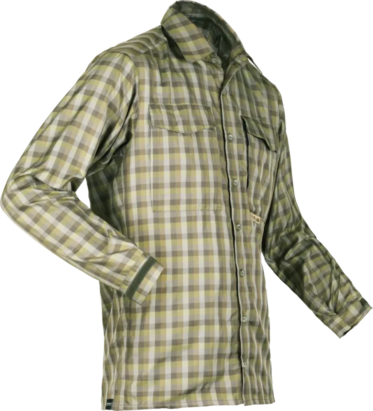 Mens Travel Shirt Katmai In Broadleaf Angled