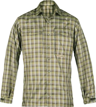 Mens Travel Shirt Katmai In Broadleaf Front