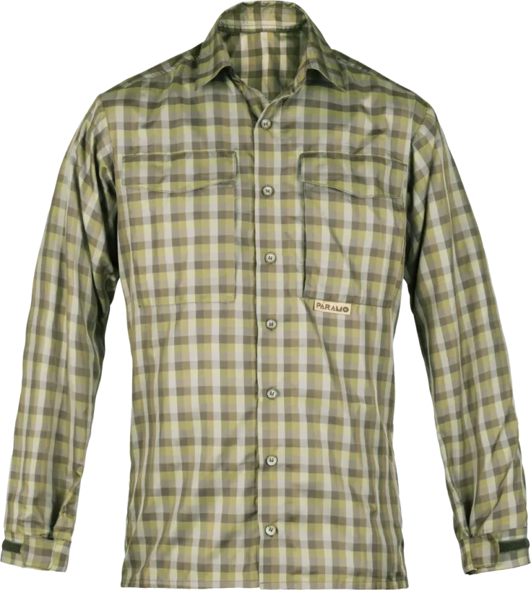 Mens Travel Shirt Katmai In Broadleaf Front