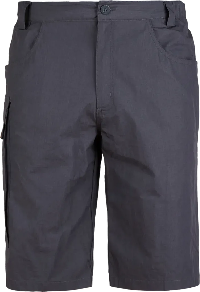 Mens Walking Shorts Maui In Dark Grey Front