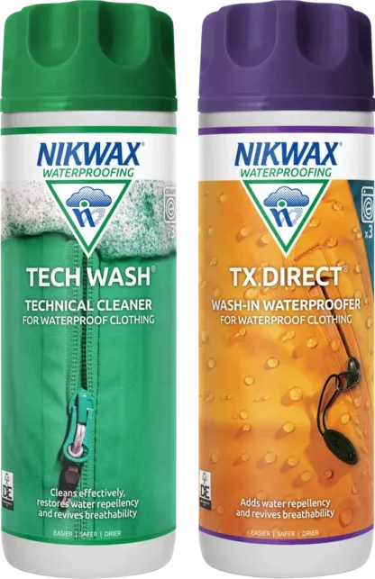Nikwax Tech Wash and TX.Direct Twin Pack 300ml