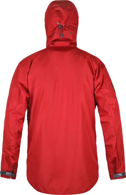 Mens Breathable And Waterproof Hiking Smock Velez Adventure In Fire Back