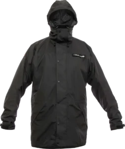 Mens Cascada Waterproof Jacket Dark Grey Front