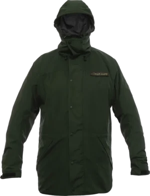 Mens Cascada Waterproof Jacket Forest Front