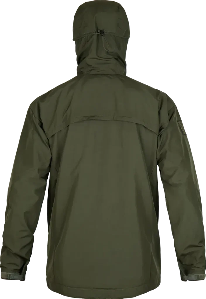 Mens Cycling Windproof Jacket Bentu In Moss Green Back