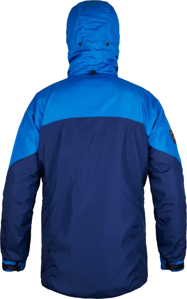 Mens Hiking Jacket Paramo Alta Iii Midnight Reef Blue Back