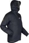 Mens Insulating Hiking Jacket Torres In Black And Steel Angled
