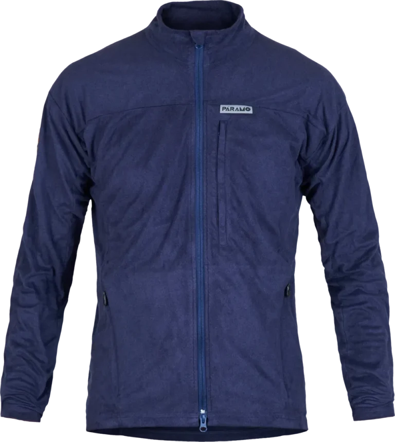 Mens Outdoor Fleece Páramo Bentu Midnight Front