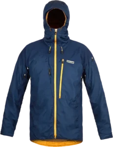 Mens Rock Climbing Jacket Paramo Enduro In Midnight Blue Front