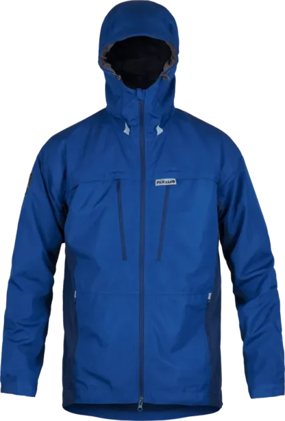 Mens Walking Windproof Jacket Bentu In Cobalt And Midnight Front