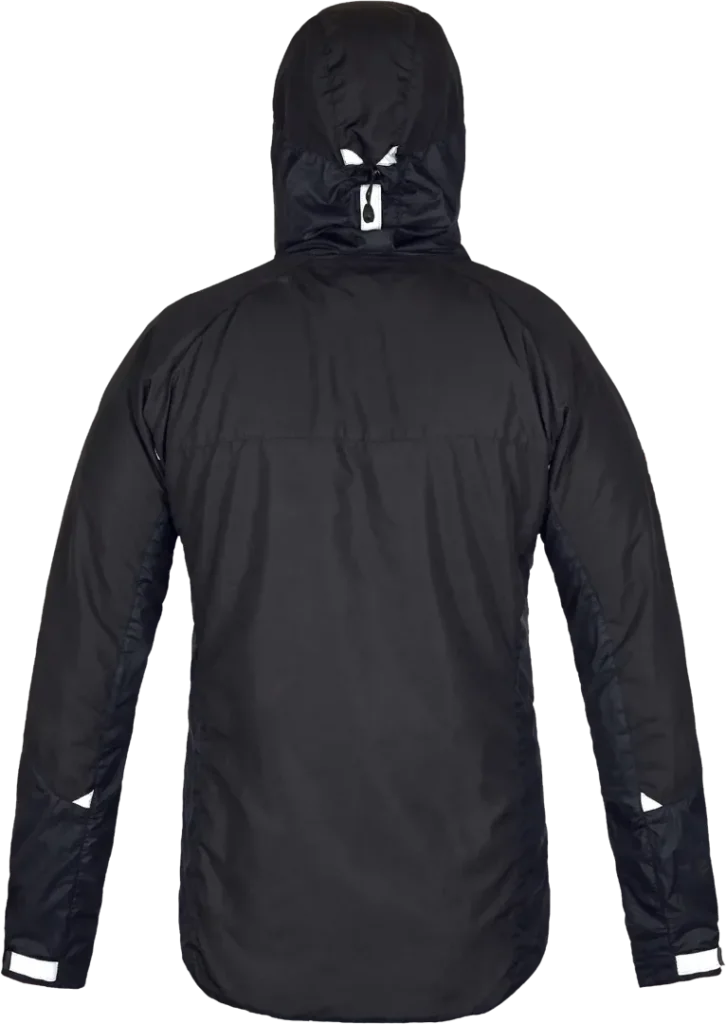 Mens Waterproof Cycling Jacket Paramo Velez In Black Back