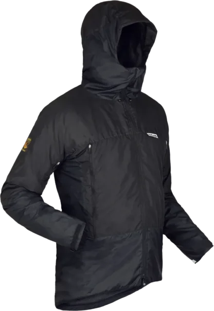 Mens Waterproof Hiking Jacket Paramo Velez In Black Angled