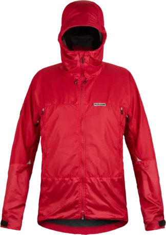 Mens Waterproof Mountain Biking Jacket Paramo Velez In Fire Front