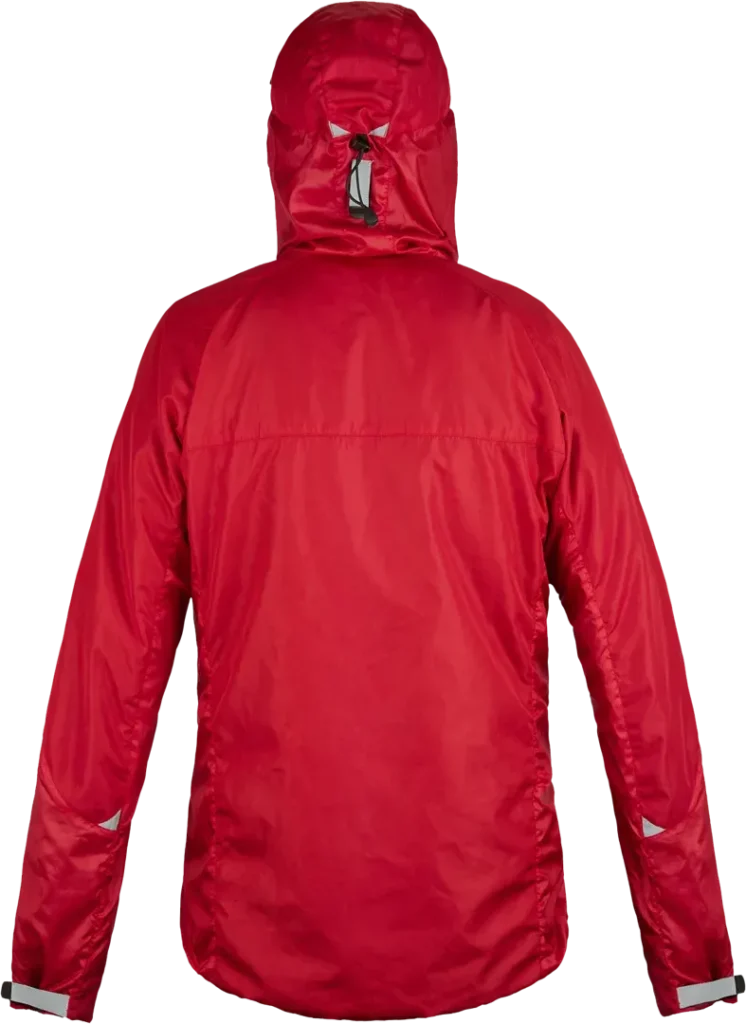 Mens Waterproof Walking Jacket Paramo Velez In Fire Back