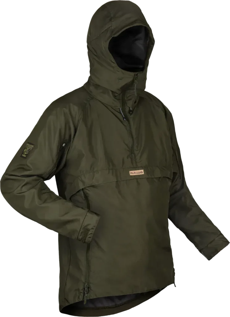 Mens Waterproof Winter Hiking Smock Velez Adventure In Moss Angled