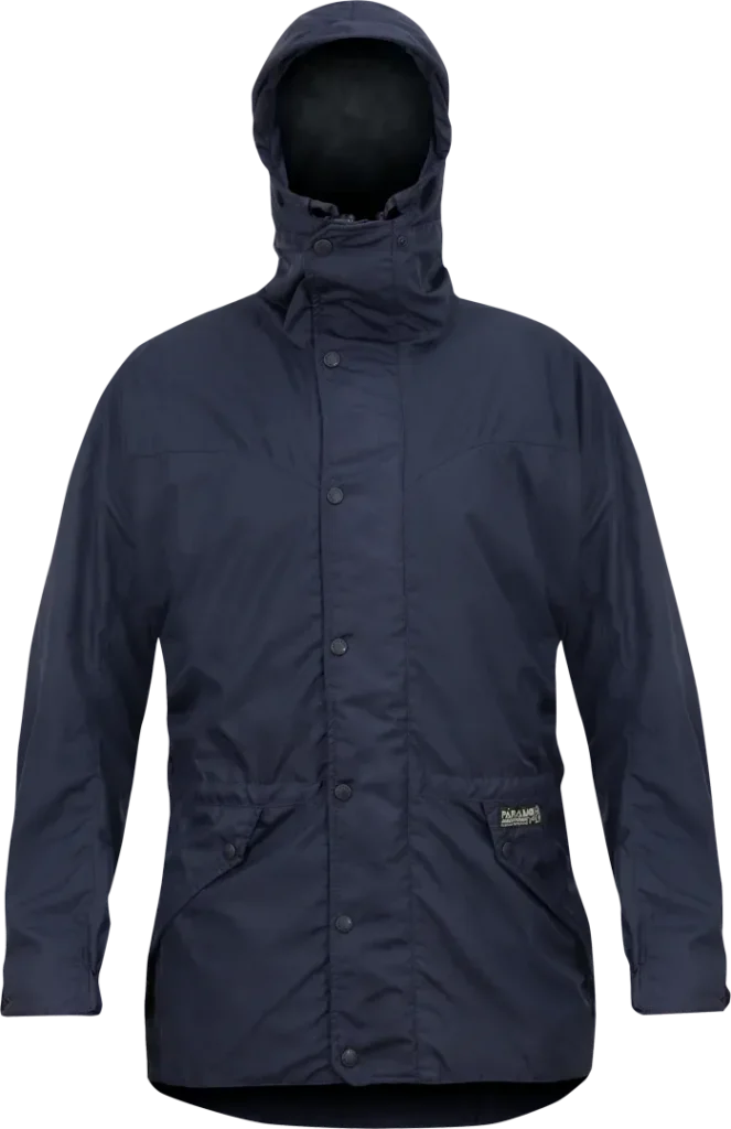 Mens Waterproof Winter Walking Jacket In Midnight Front