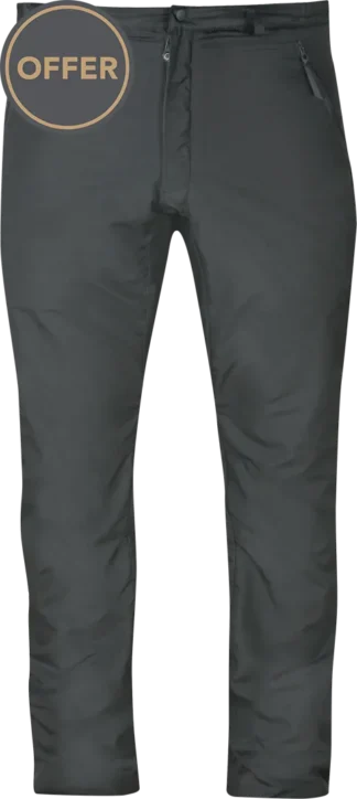 Mens Winter Walking Trousers Paramo Cascada Ii In Dark Grey Front