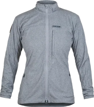 Womens Bentu Fleece Grey Marl Womens Fleece Front