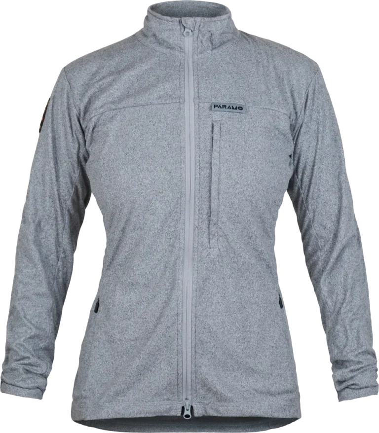 Womens Bentu Fleece Grey Marl Womens Fleece Front