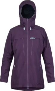 Womens Bentu Windproof Jacket Elderberry Womens Windbreaker Front