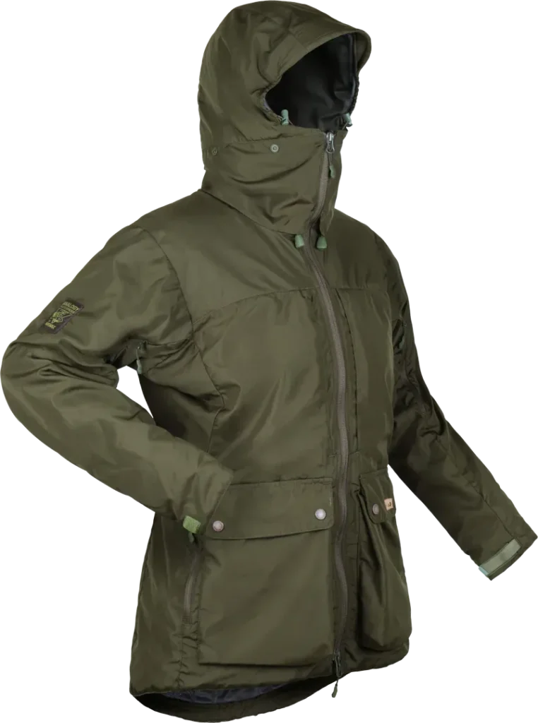 Womens Halkonjacket Waterproof Walking Jacket Angled