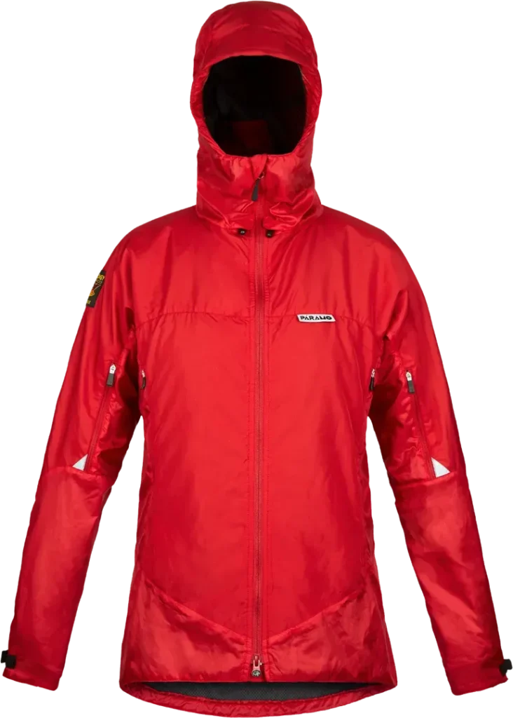 Womens Velez Jacket Fire Womens Waterproof Walking Jacket Front