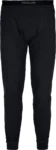 Mens Base Layer Long Johns Black Front
