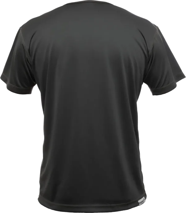 Mens Cambia Ls Zip Neck Dark Grey Back 1080px