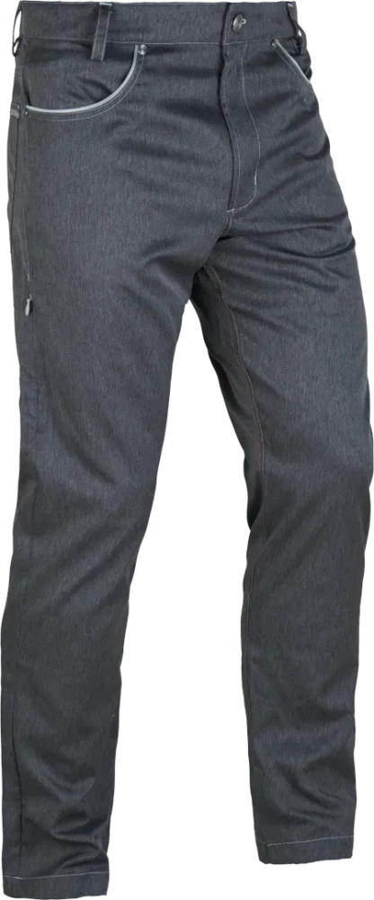 Mens Durable Cycling Trousers Paramo Montero Black Angled