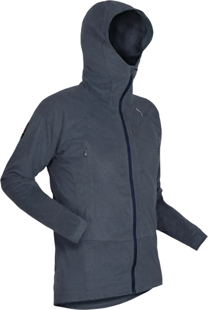 Mens High Mountain Fleece Enduro Indigo Angled