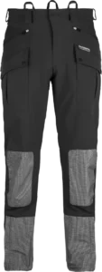 Mens Mountaineering Trousers Enduro Trek In Black Front
