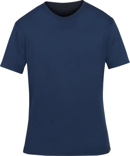 Mens Short Sleeved Base Layer Cambia Midnight Front