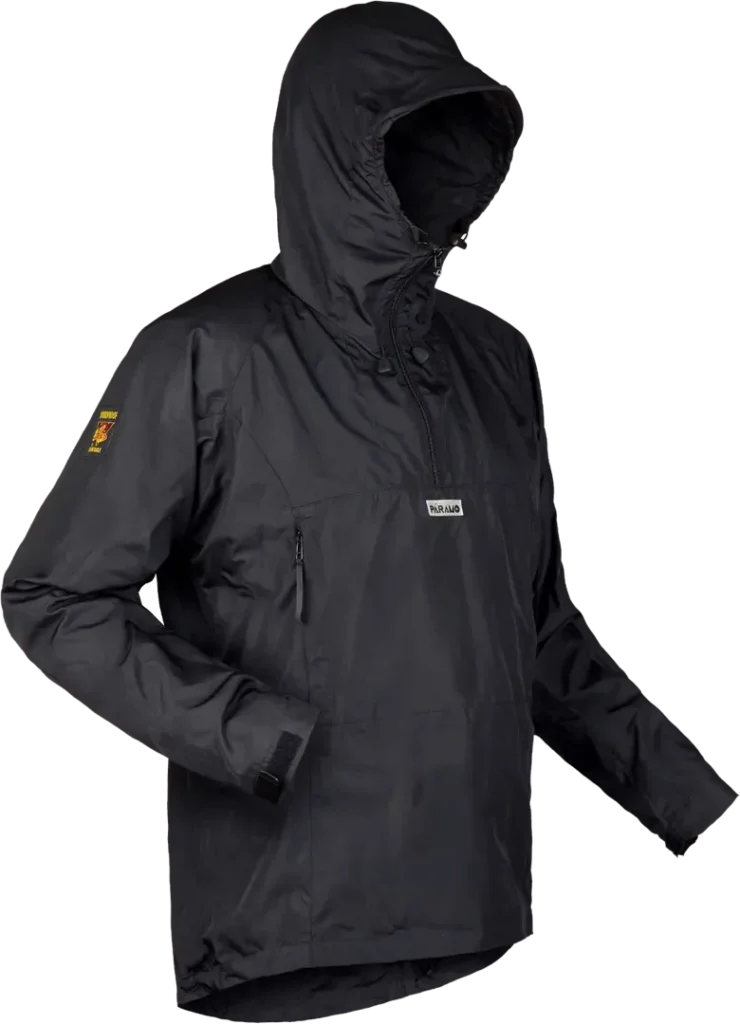 Paramo Fuera Windproof Smock Classic Black Angled
