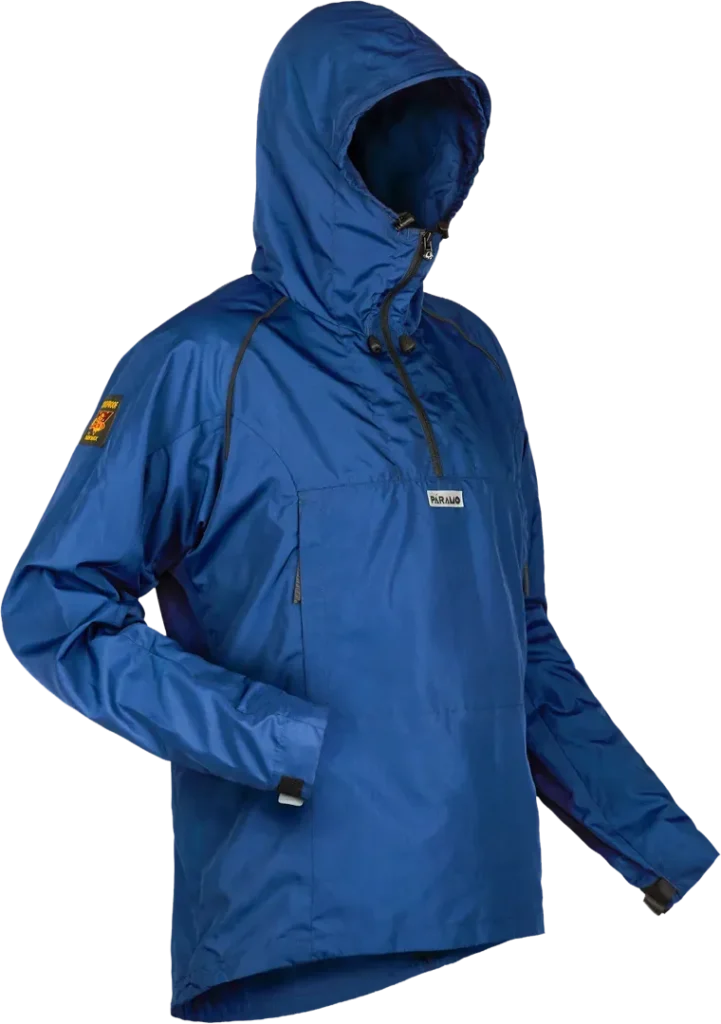 Paramo Fuera Windproof Smock Classic Cobalt Angled